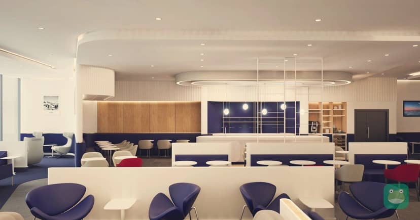 Seating area, Air France Lounge, Frankfurt Terminal 3
