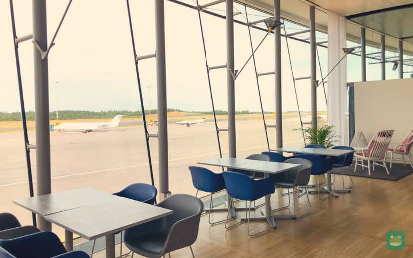 The Lounge by Menzies Aviation, GOT Main Terminal — lounge interior