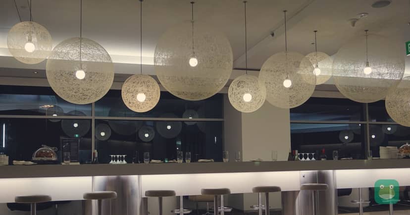Bar, Qantas International Business Lounge, SYD