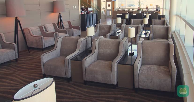 Plaza Premium Lounge (US Departures), YEG — seating area