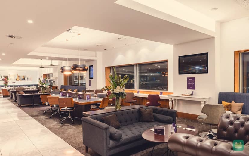 Seating area, No1 Lounge, Heathrow Terminal 3