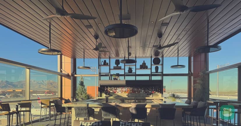 The Centurion Lounge, SLC Concourse B — outdoor terrace